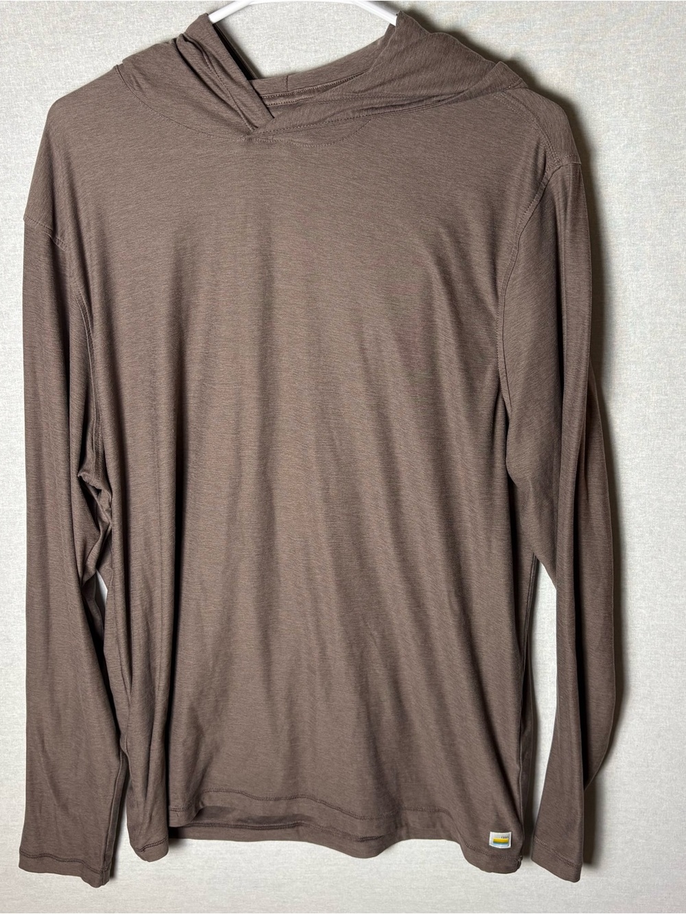 Vuori Strato Tech Hoodie V1019 Brown Mens XL